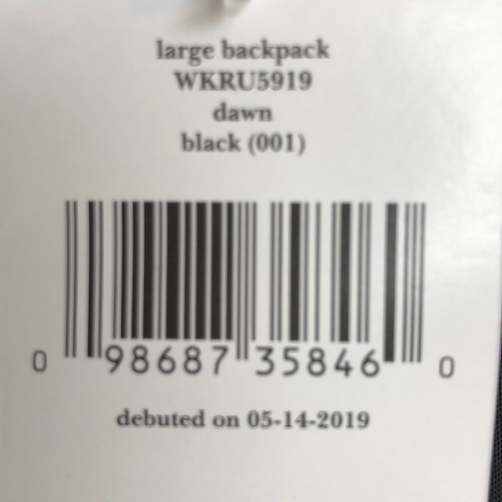 New arrival!!! Kate Spade ♠️ large backpack dawn - Picture 8 of 8